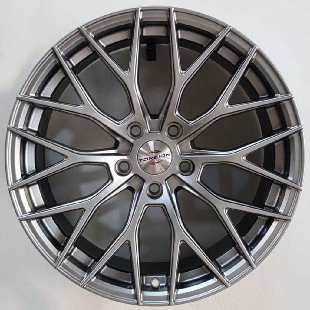 INVOICE VELG MOBIL ORIGINAL TORSION WHEELS VOLTA R18 x 8,5 5H 114,3 ET 42 HYPER BLACK ( HANYA KIRIM 