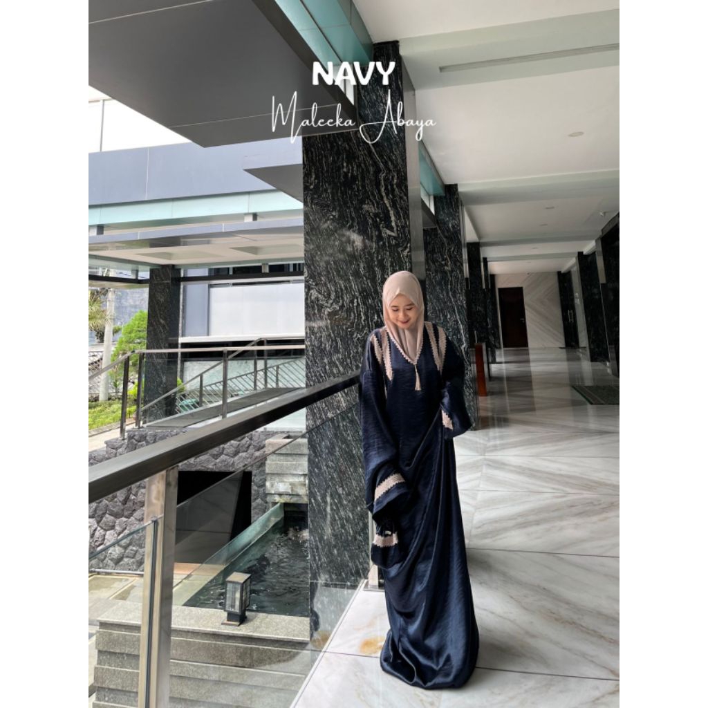 MALEEKA ABAYA | abaya sholat mukena traveling| mukena raya series | abaya travel traveling|