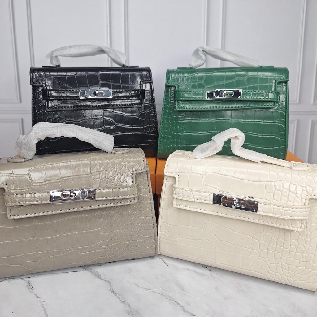 Tas Croco Wanita Bag, Sling Bag Mini , Tas HP Mini hms Preloved