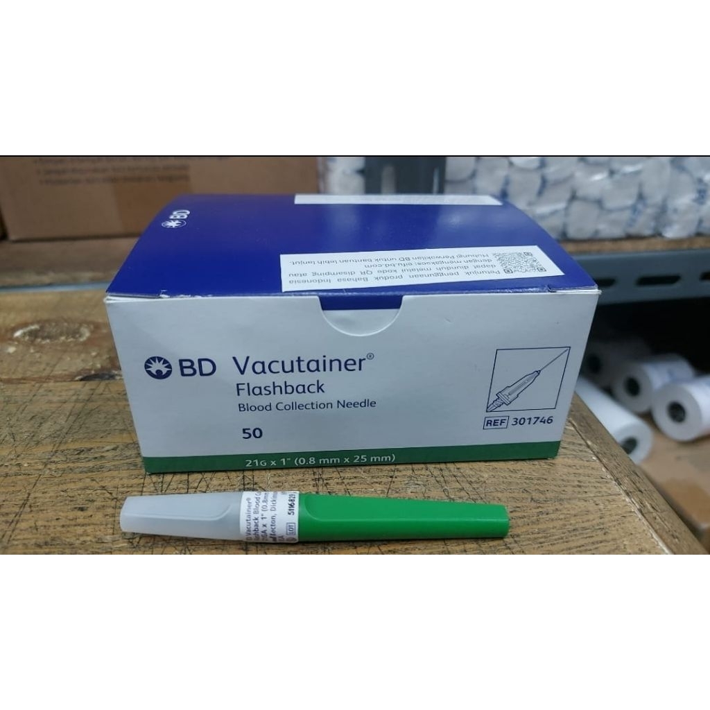 BD vacutainer flashback no. 21G /blood collection needle no.21g Bd-1box