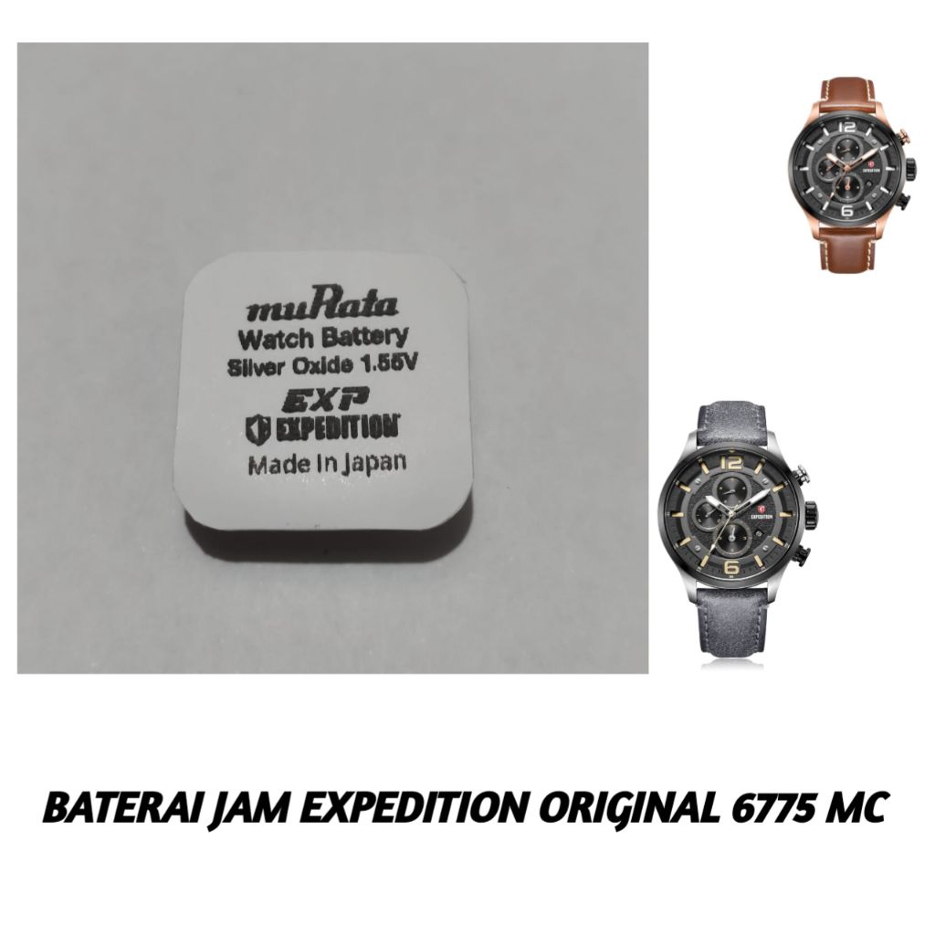 Baterai Jam Expedition original 6775 MC