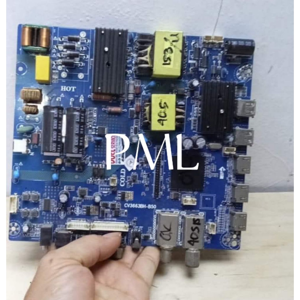 MB MOTHERBOARD TV POLYTRON PLD40S153U 40S153 40S153U