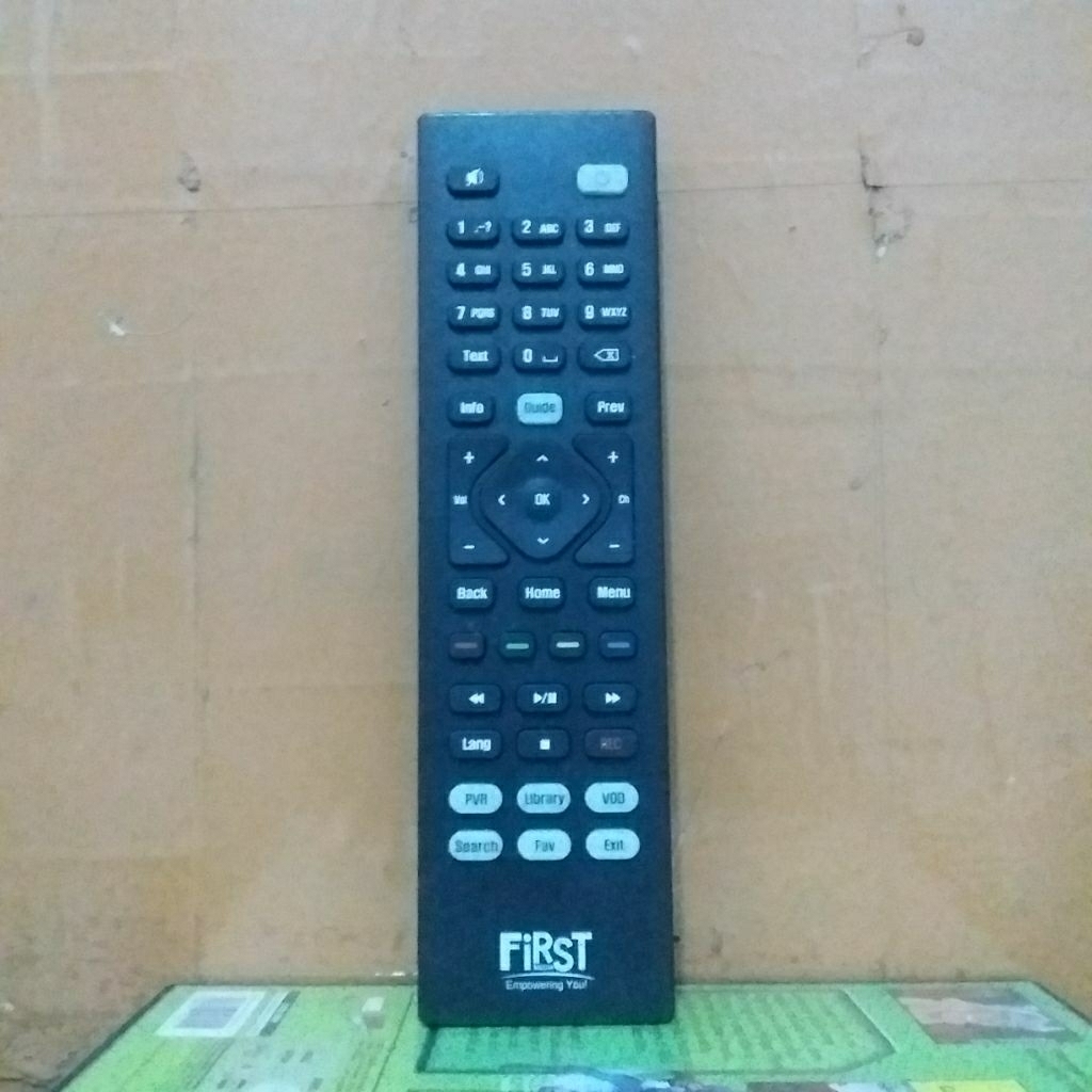 REMOTE TV PARABOLA FIRST MEDIA ORIGINAL