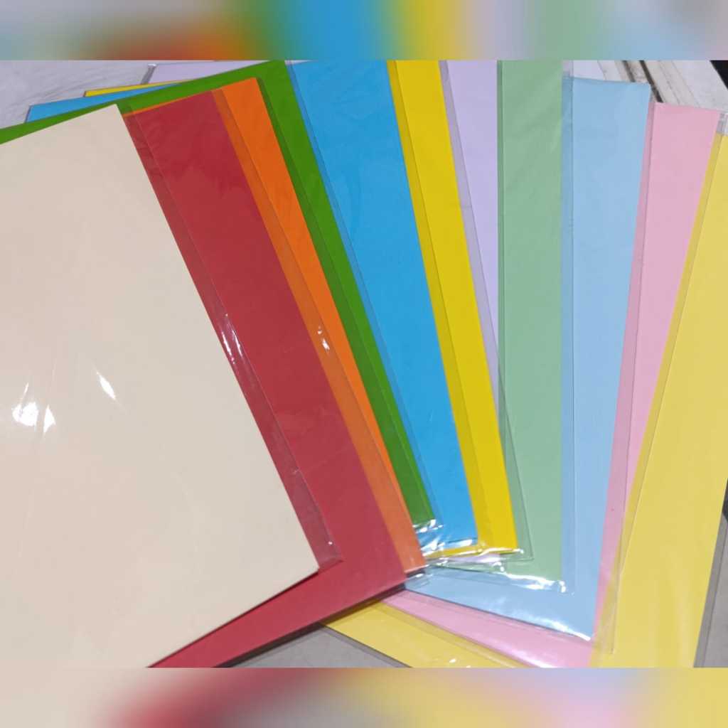 Kertas A4 warna 80 gsm warna warni HVS paper SIDU