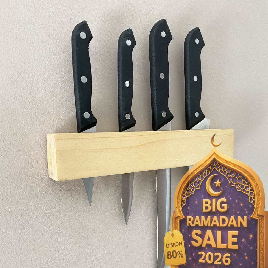 TEMPAT PISAU AESTHETIC / RAK PISAU / KNIFE HOLDER