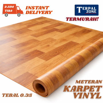 TERPALZONE - Karpet Vinyl Motif Kayu Premium Lebar 120  [METERAN]