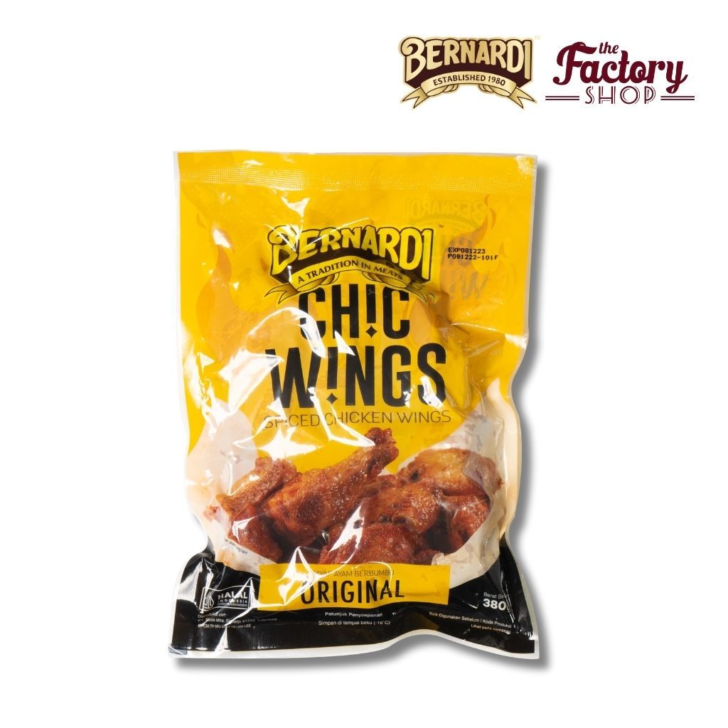 BERNARDI SPICY CHICKEN WINGS 380G