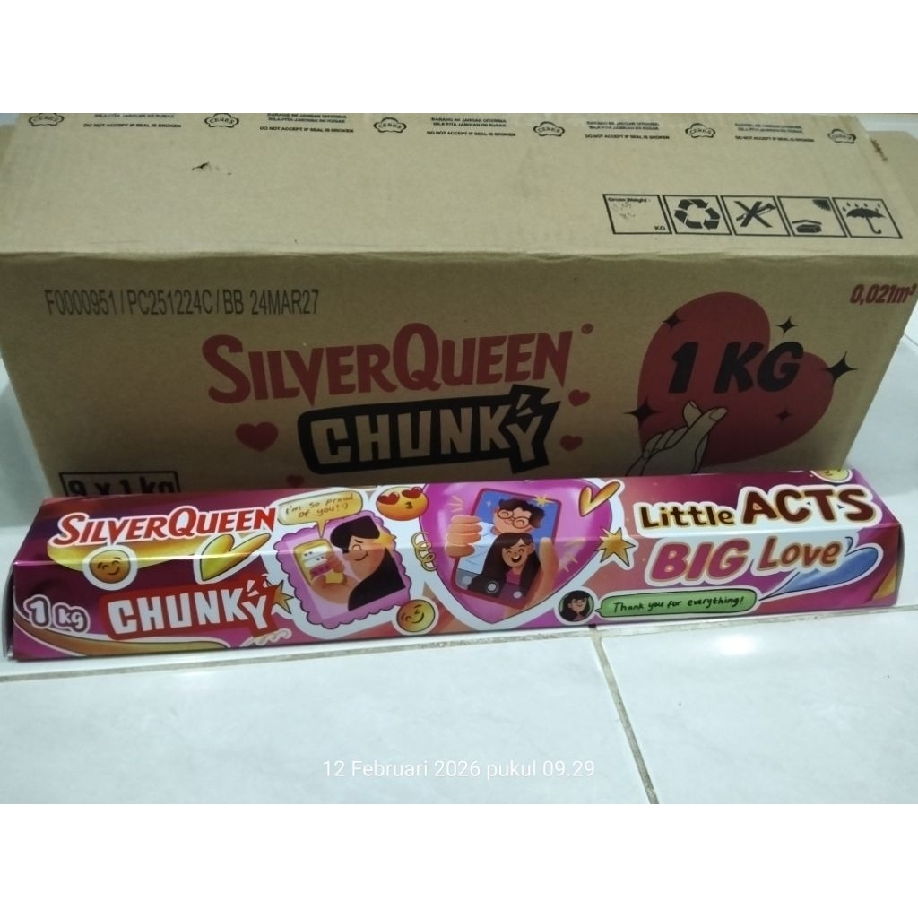 Silverqueen Chunkybar Jumbo 1Kg