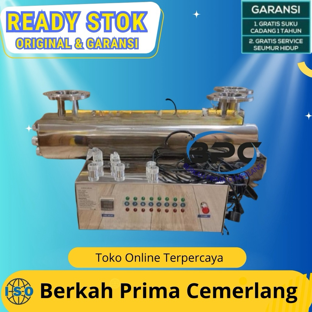 LAMPU UV 150 GPM 6 LAMPU / UV INDUSTRI 150GPM / ULTRAVIOLET UV 150GPM