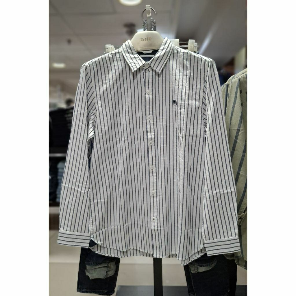 BOMBBOOGIE Kemeja Pria Model Terbaru Bombboogie Original