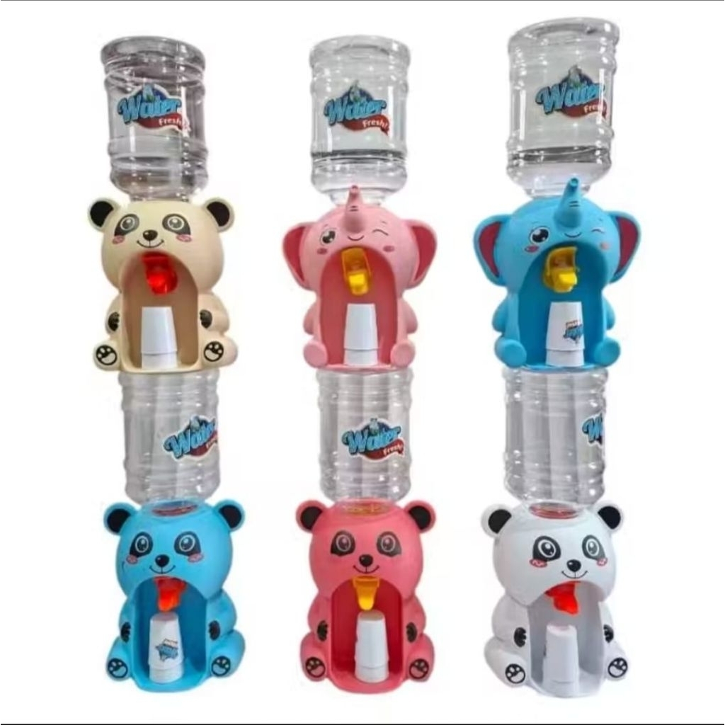 promo mainan dispenser anak + gelas / mainan dispenser mini galon YK156 / YK154