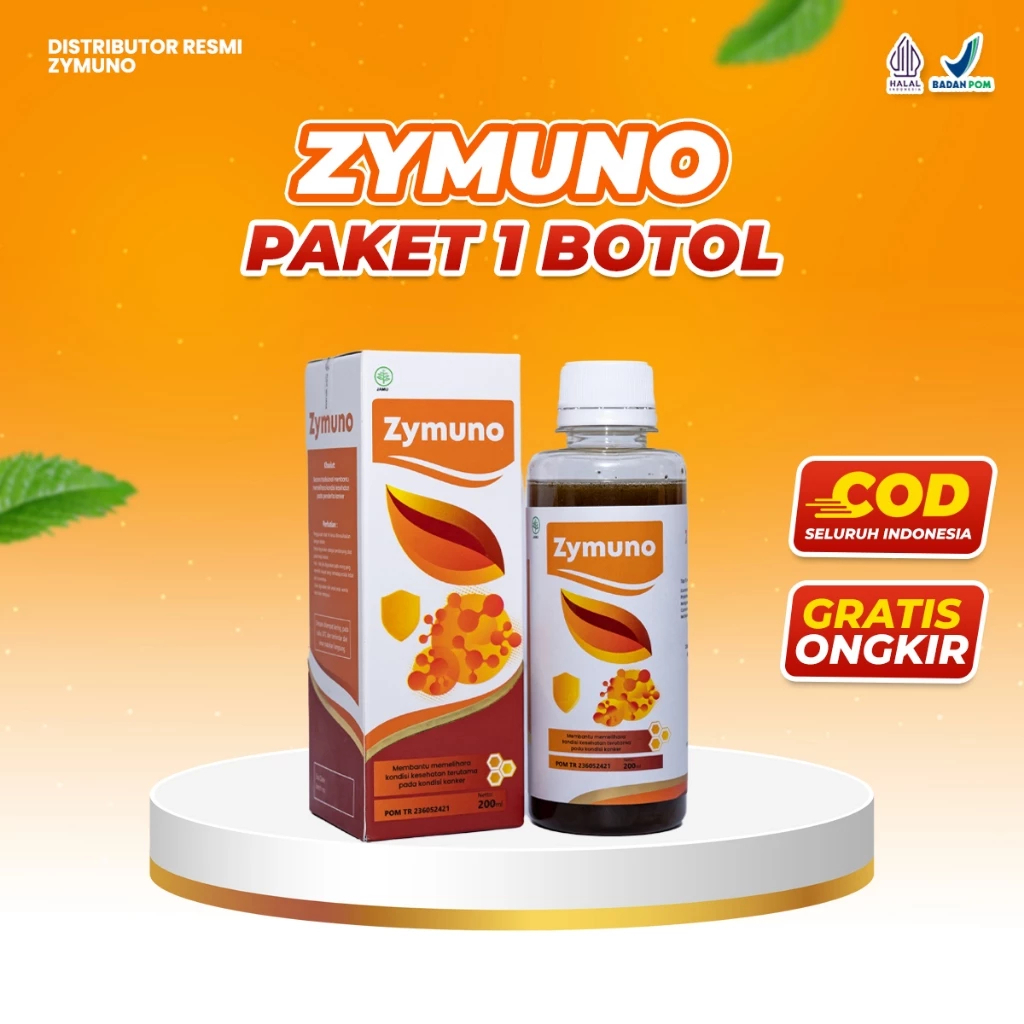 ZYMUNO 1 Botol Madu Herbal Original