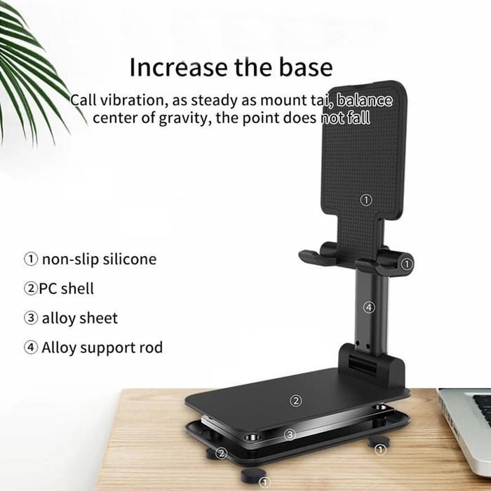 MH - Universal Stand Holder Phone - Folding Phone Holder Bisa Lipat FH0