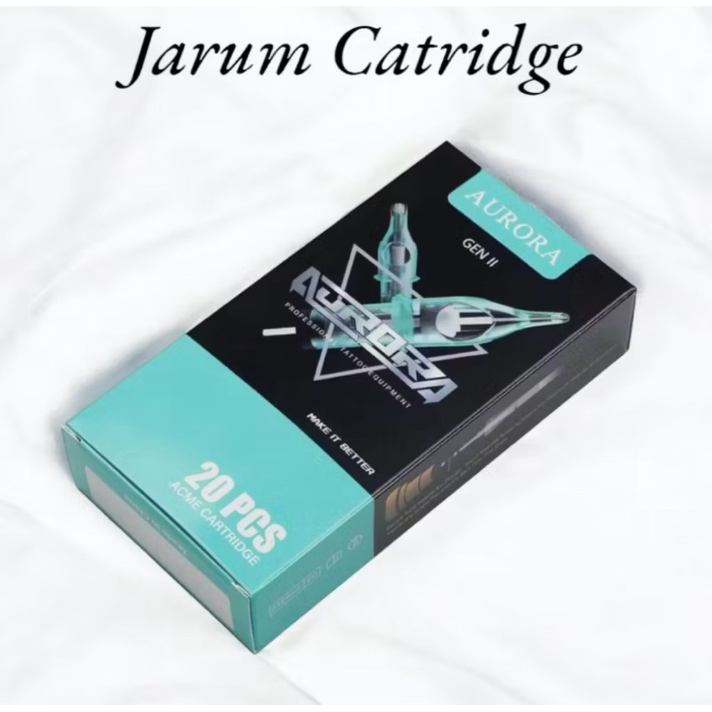 needle aurora per BOX Cartridge Aurora Gen II Premium Membrane - Round Liner RL1 /  RL3 / RL5 / RL7 