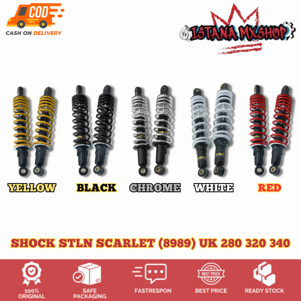 Shock Breaker 8989 { UK : 280, 320, 340, 360 } " Scarlet Racing "