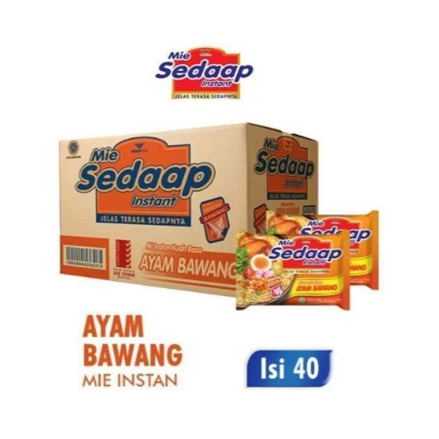 (PAKET ISI 5)MIE SEDAAP KUAH BOX/ECER