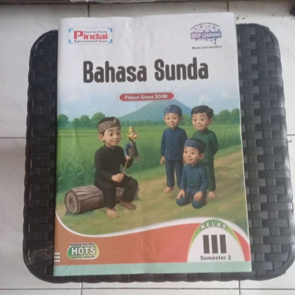 Buku LKS 3D Bahasa Sunda Kelas 3 SD/MI Semester 2