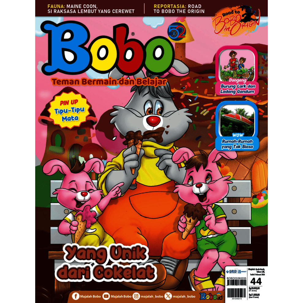Majalah Bobo Edisi  Terbaru  Februari 2026
