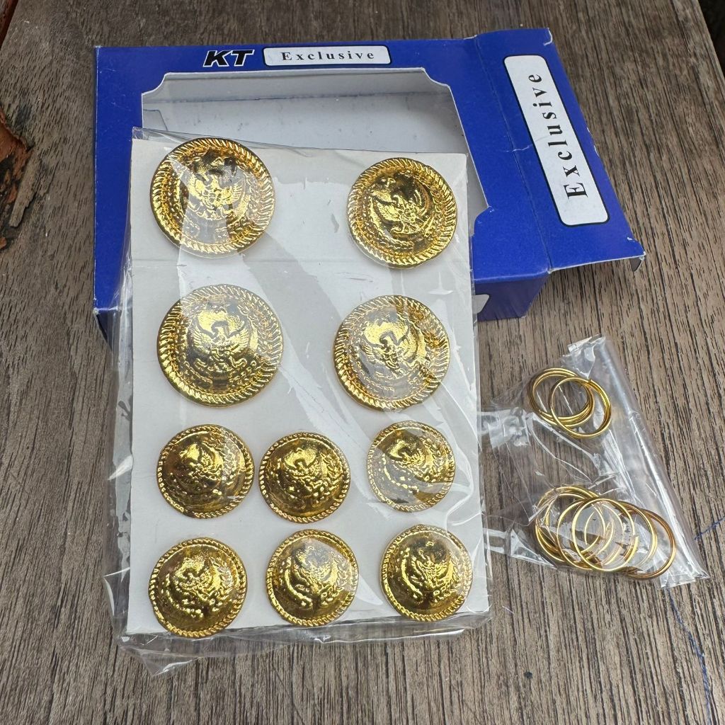 kancing pdu imipas logam - kancing kemenimipas terbaru 2025