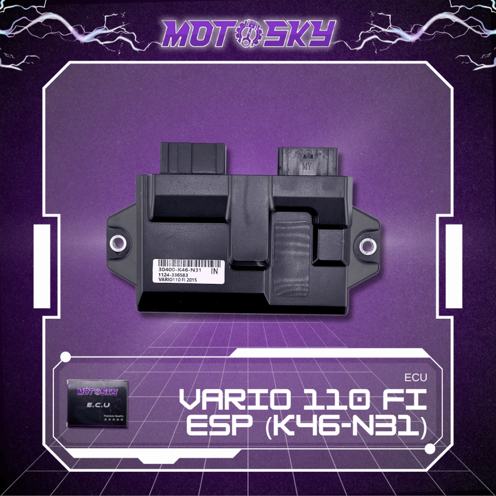 ECU ECM CDI 30400-K46-N31 VARIO 110 FI ESP CBS ISS IDLING STOP MOTOSKY
