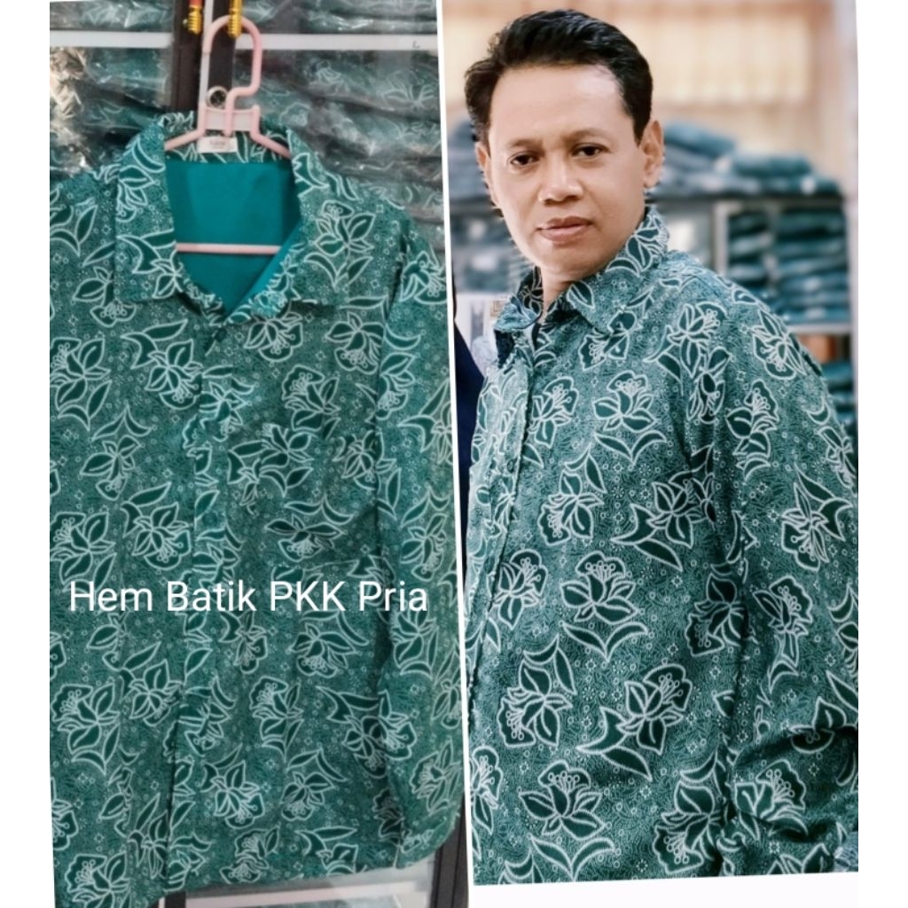 Hem Batik PKK untuk Pria
