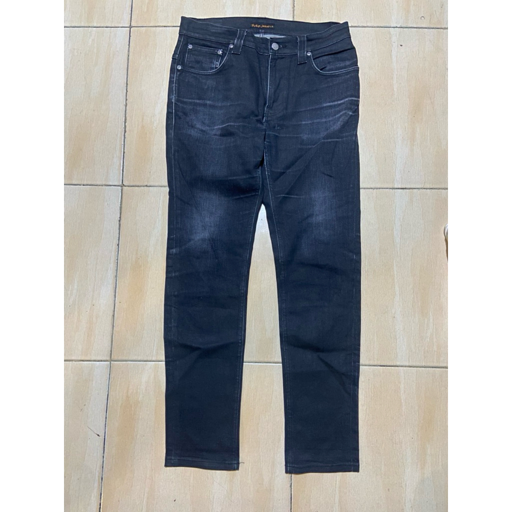 Nudie Jeans Celana Hitam Preloved