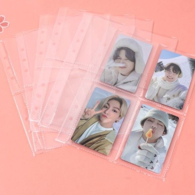 Photo Sleeve A5 4P untuk Binder 6 Ring | Isi 10 Lembar | Photo Card PC / MPC