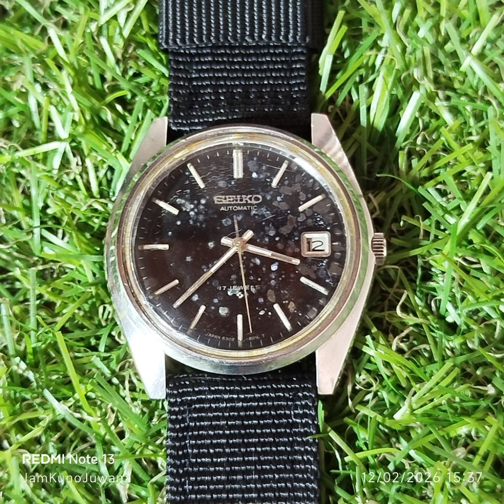 jam tangan Pria vintage SEIKO Automatic 6308-8010 rare