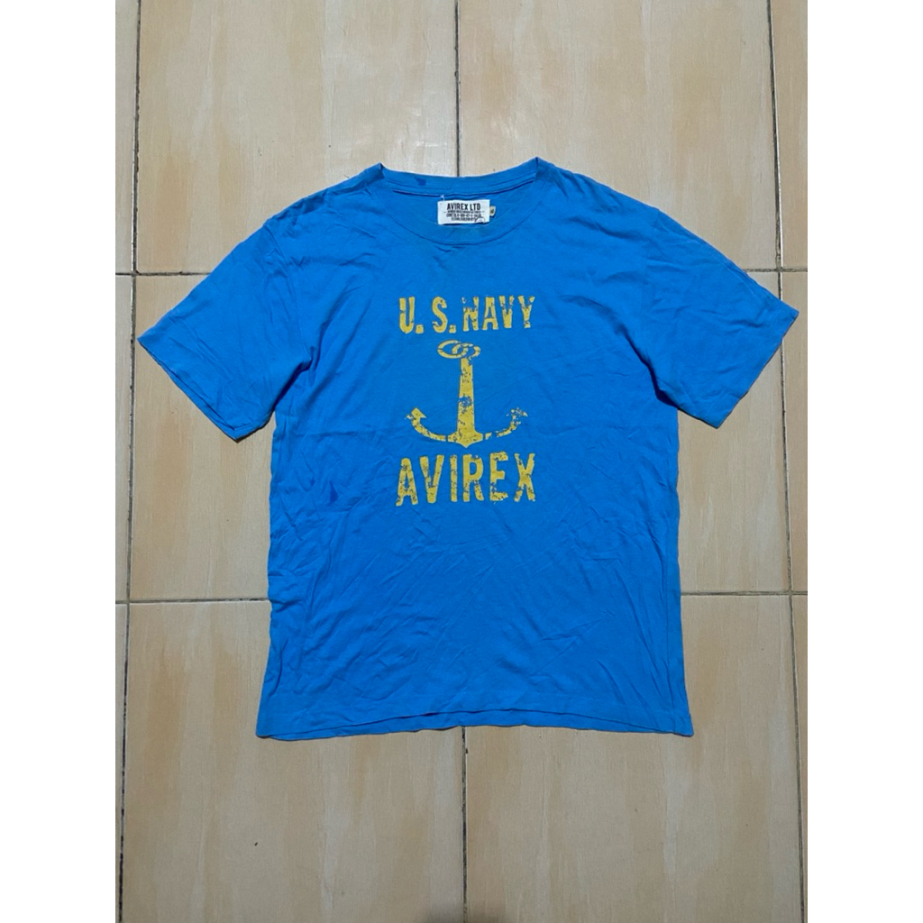 Avirex US Navy Marine Kaos Second Original Preloved