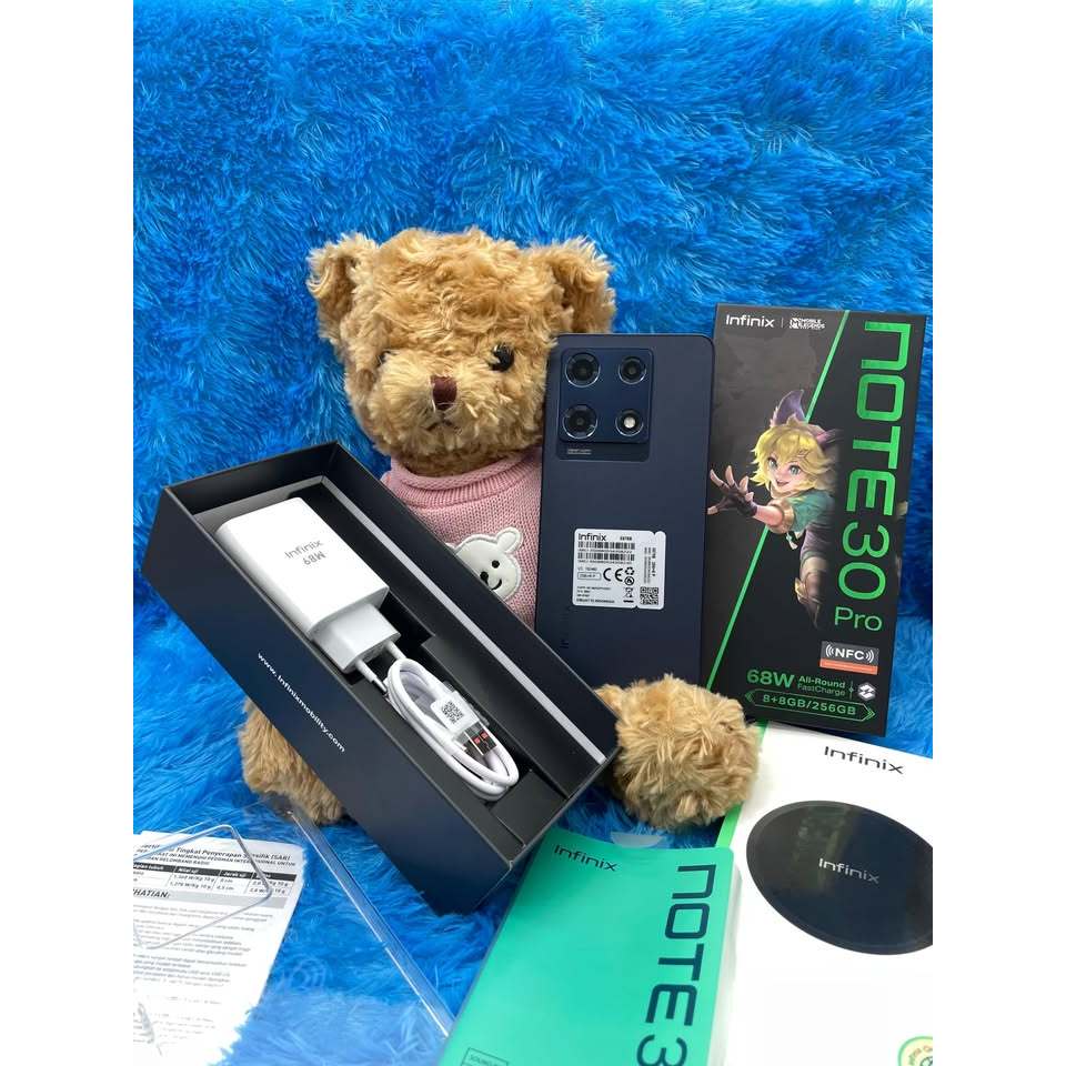 HP Infinix Note 30 Pro 8/256 Second Bekas Fullset