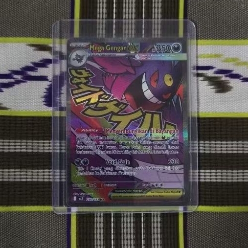 Kartu Pokemon Mega Gengar ( MA) 100% Original