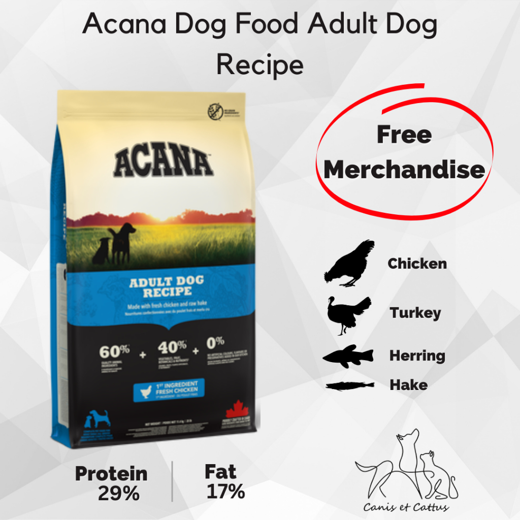Acana Dog Food Adult Dog Recipe 2 kg