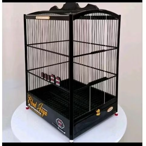 SANGKAR KOTAK DIAMOND EBOD JAYA BLACK MASTER AKRILIK TIMBUL NO 1 DAN 2