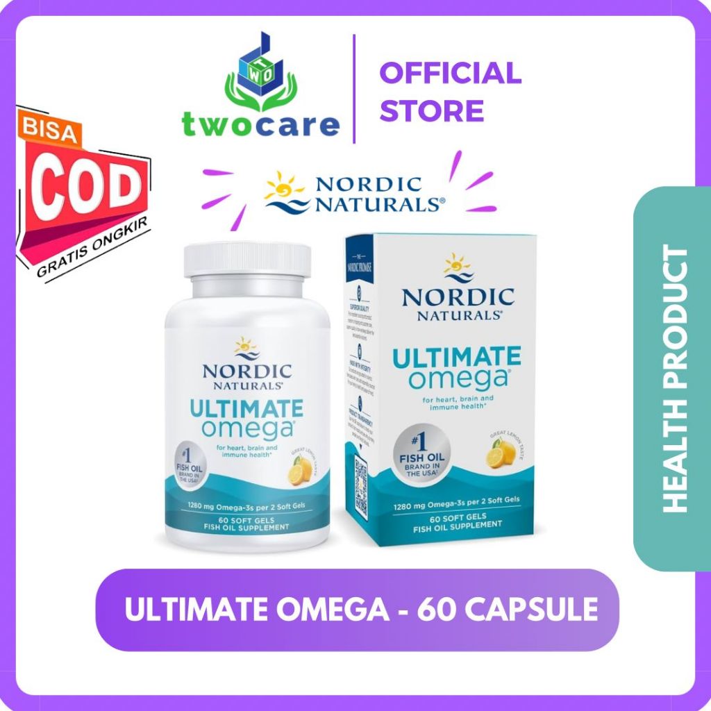Nordic Naturals Ultimate Omega 60 Softgels