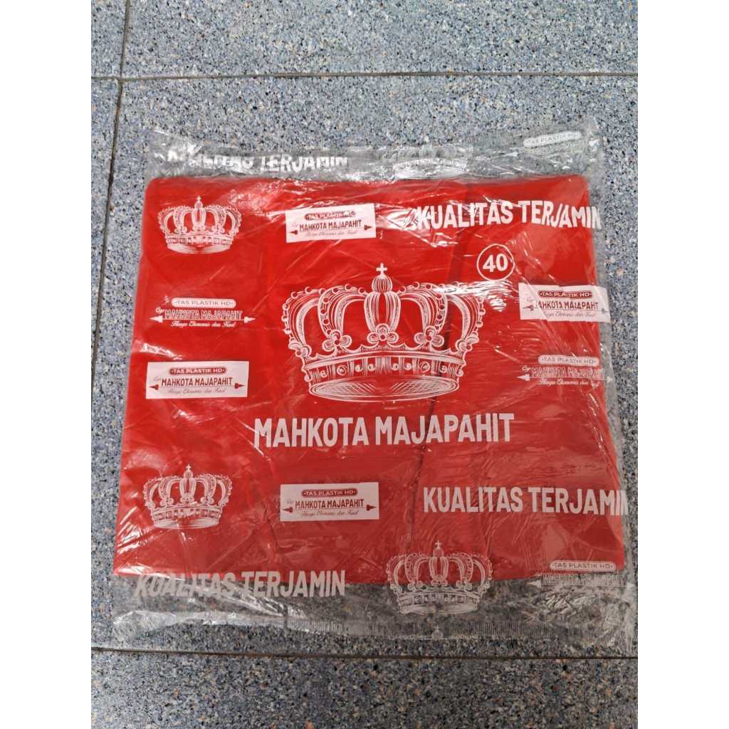 Kantong Kresek Besar Cap Mahkota Majapahit 40x65 / Kresek Besar / Kantong Plastik Besar