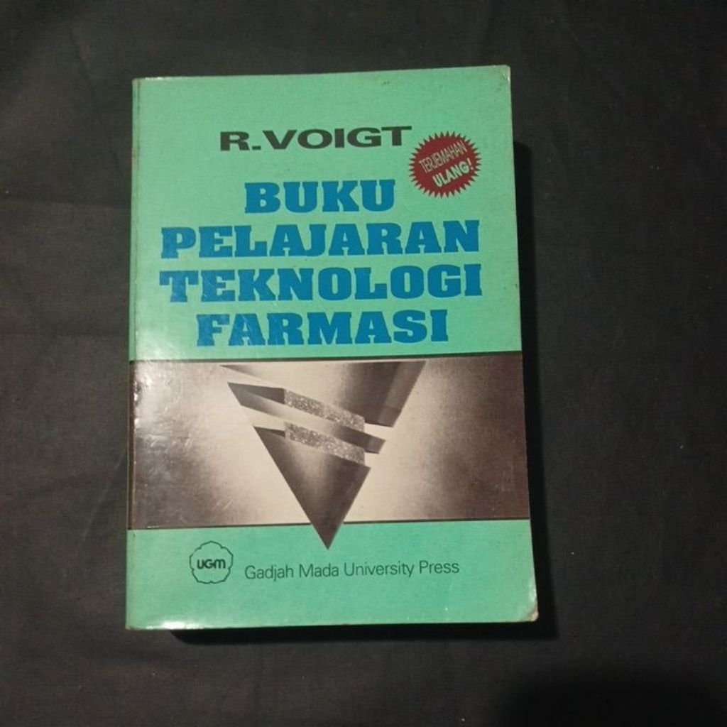 Buku pelajaran teknologi farmasi R.voigt