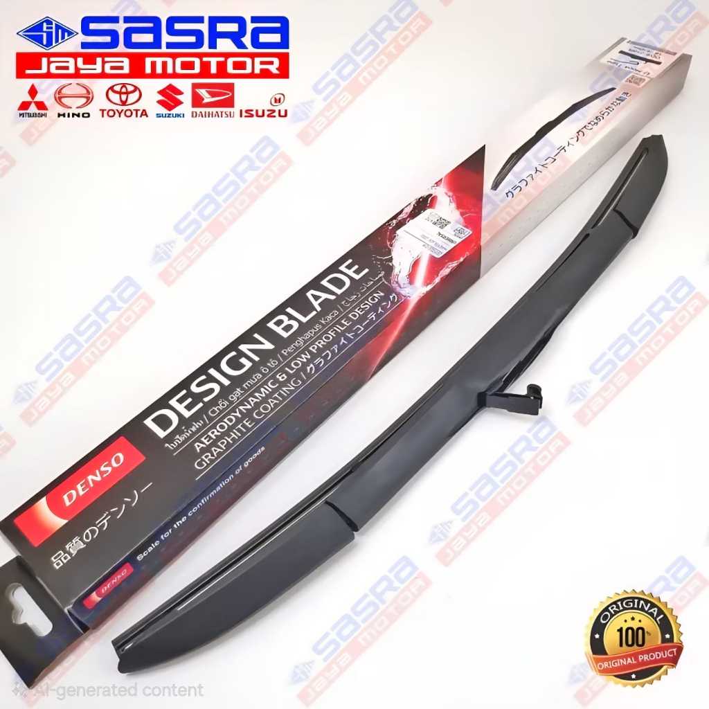 Wiper Blade Hybrid [HARGA 1 PCS] DENSO DDS ORI Kaca Depan Made in Japan - Size 14 16 17 18 19 20 21 