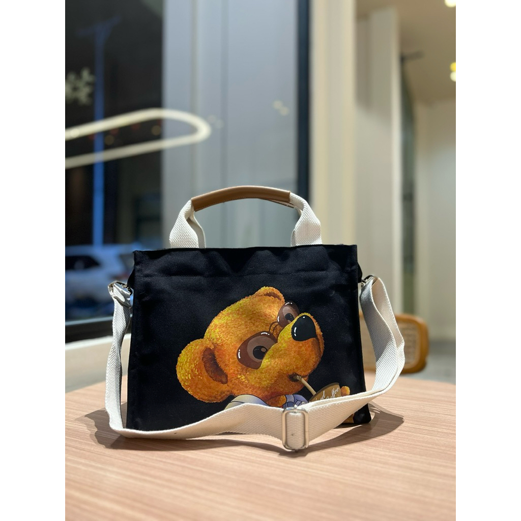 Tas motif beruang / Cool bear / Hugo / Lylia Doodwear