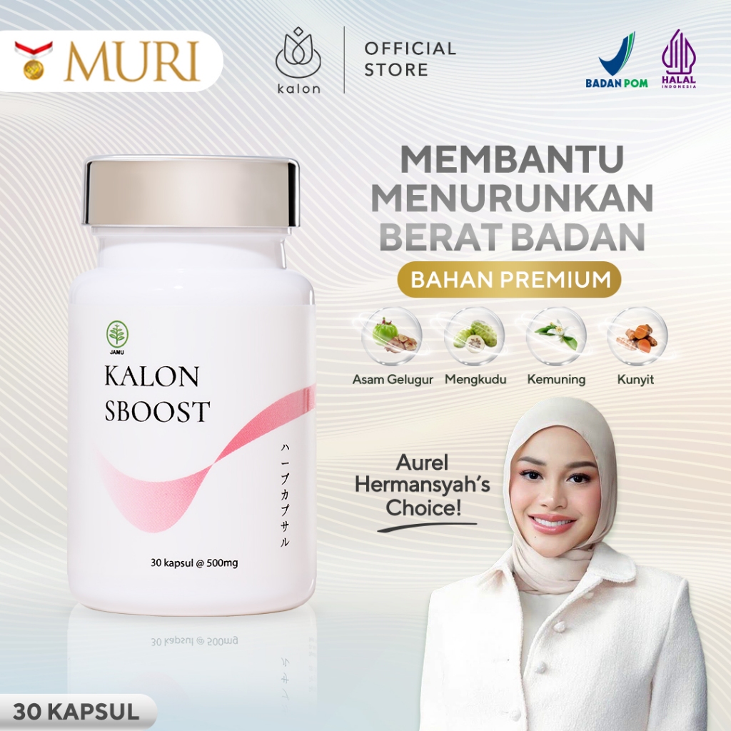 Kalon SBOOST Isi 30 Kapsul | Pelangsing BPOM