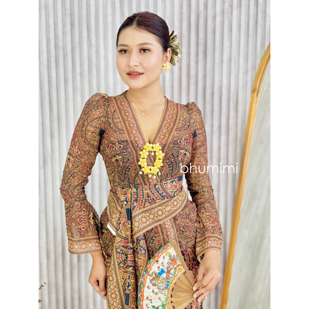Kebaya jadi Bali Klasik/Kebaya Klasik/Kebaya Lukis/Kebaya Murah