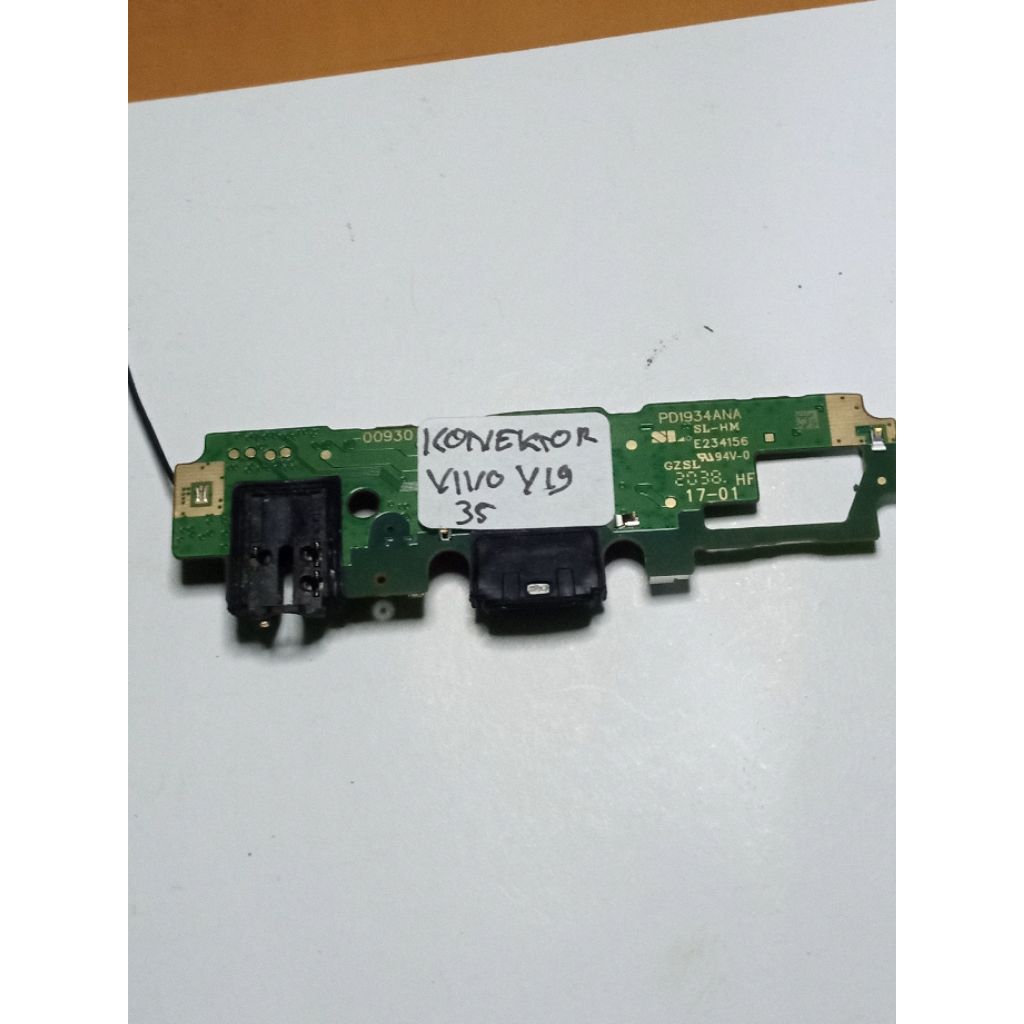 Konektor Cas Vivo Y19 Original Cabutan Second
