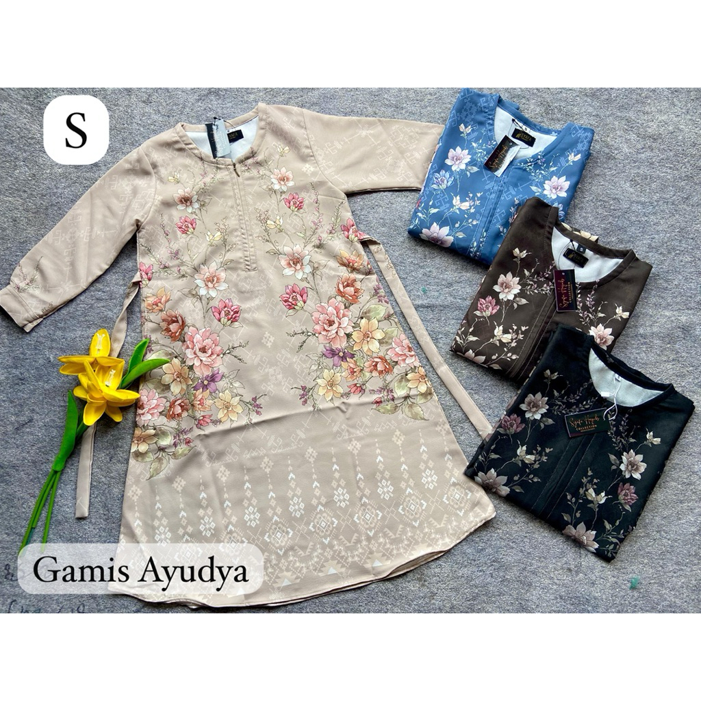 Gamis ayudya By Syafa Hijab Collection