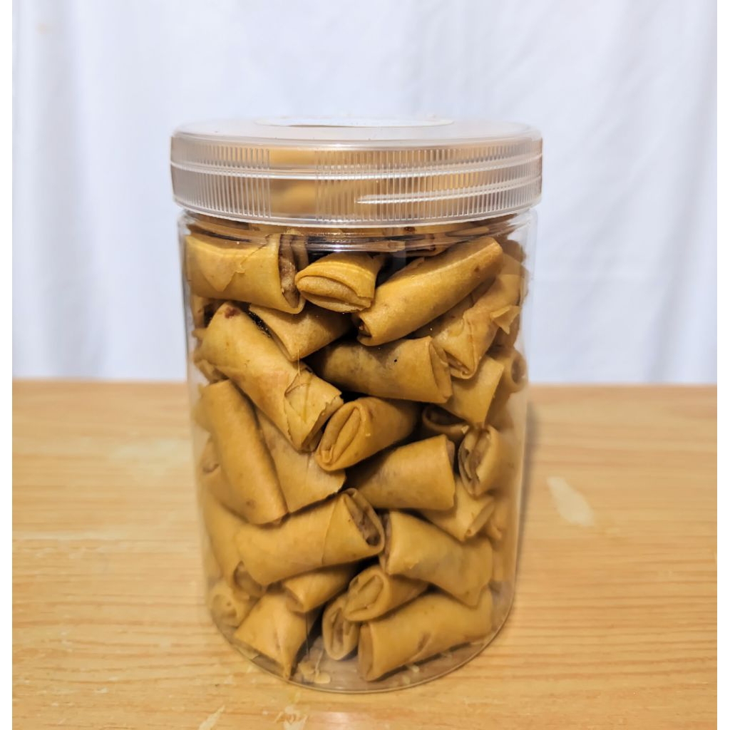 Sumpia udang spesial merk Sarikaya kemasan Toples 800Ml