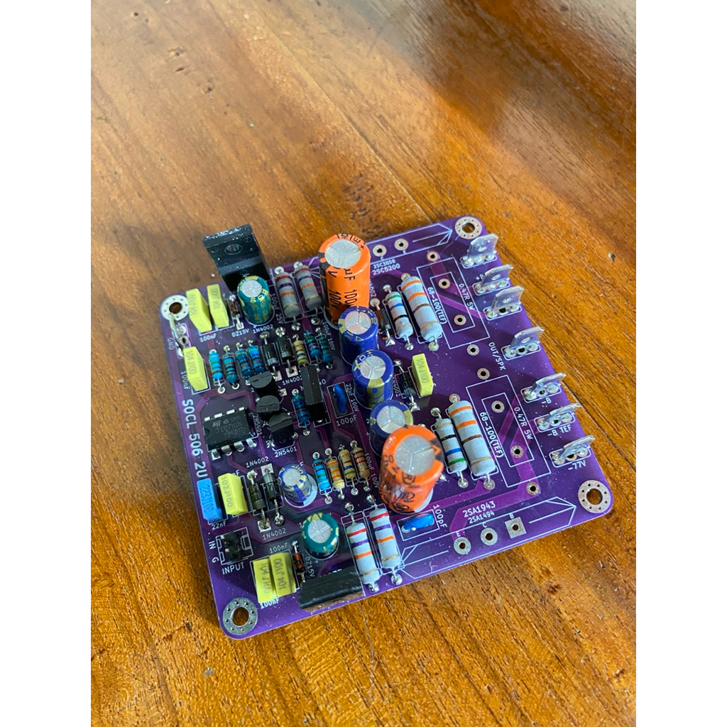 Kit Driver SOCL 506 TEF Mode 2U Plus Input Balance Dobel Layer