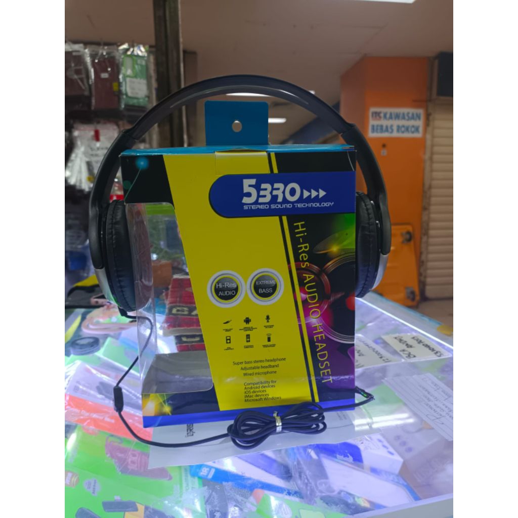 Headset DJ 5BRO Super Bass