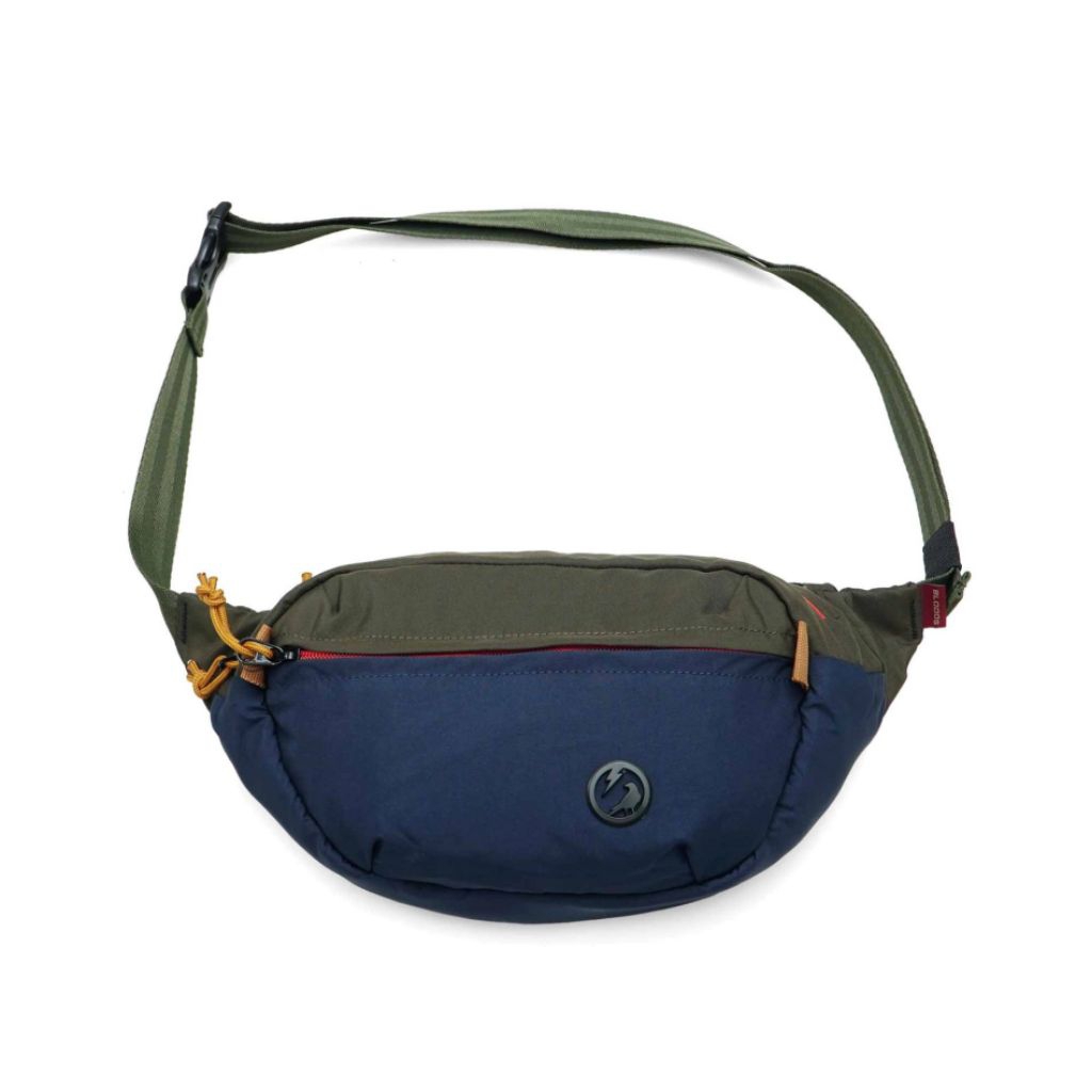 TAS SELEMPANG WAISTBAG BLOODS ROUGE NAVY OLIVE ORIGINAL.