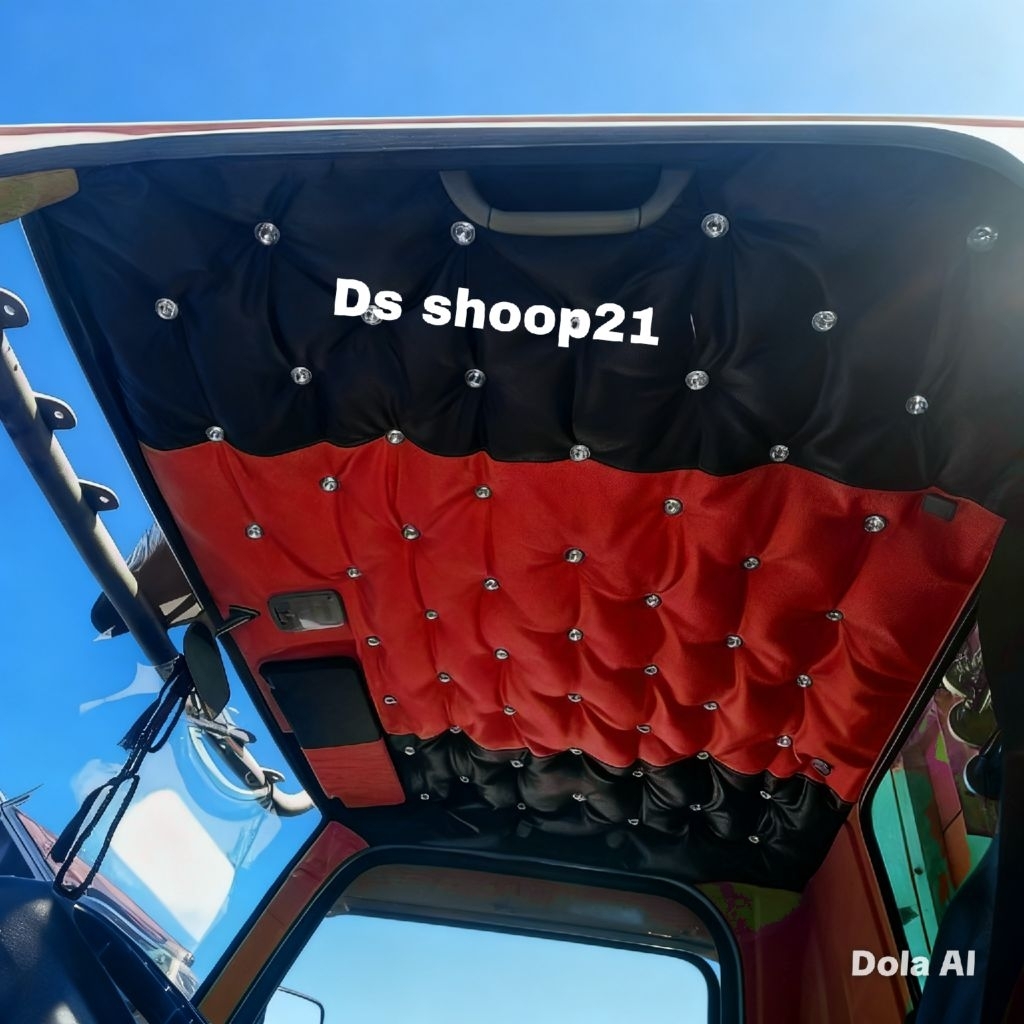 interior lapis plafon mobil truk,CANTER DYNA RAGASA DLL, SOFA KANCING MUTIARA