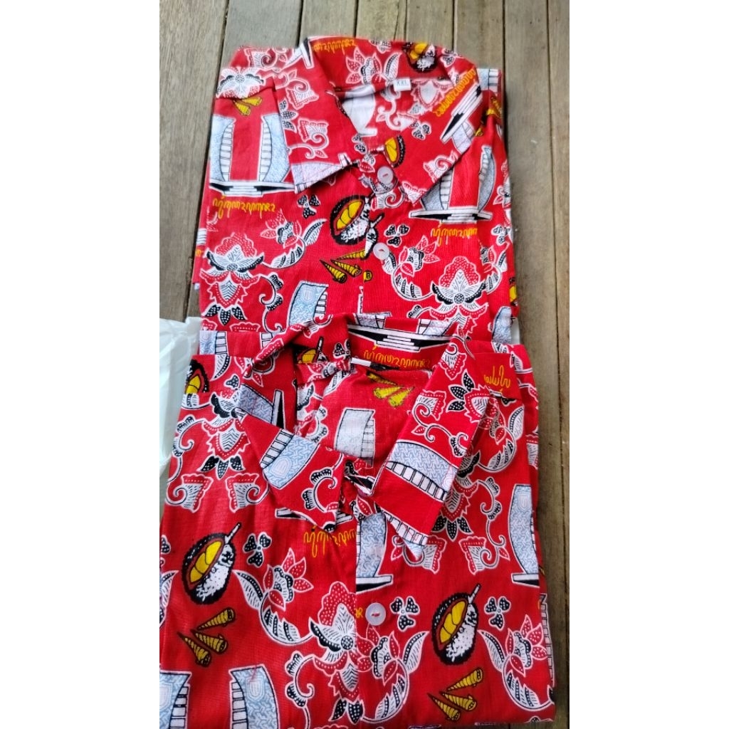 BAJU BATIK SD PURWOREJO