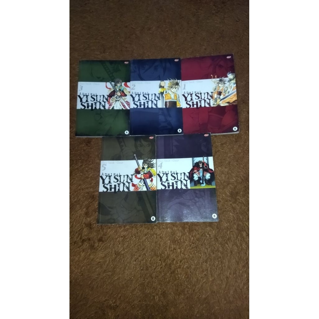 komik judul,admiral yisun shin,1set lengkap tamat