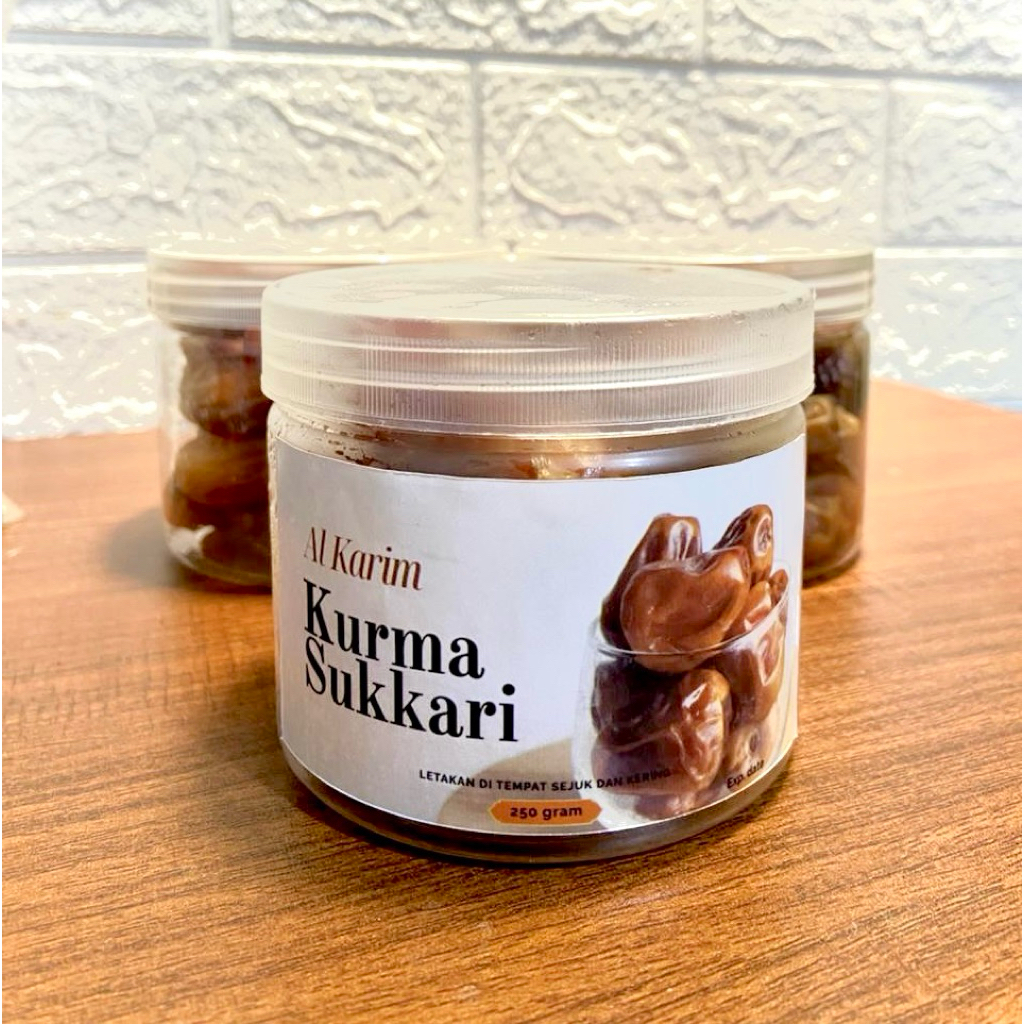 Kurma Sukkari 250gram | kurma premium sukkary | kurma bandung takjil